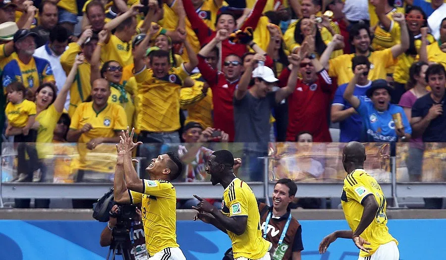 Колумбия размаза Гърция с лекота