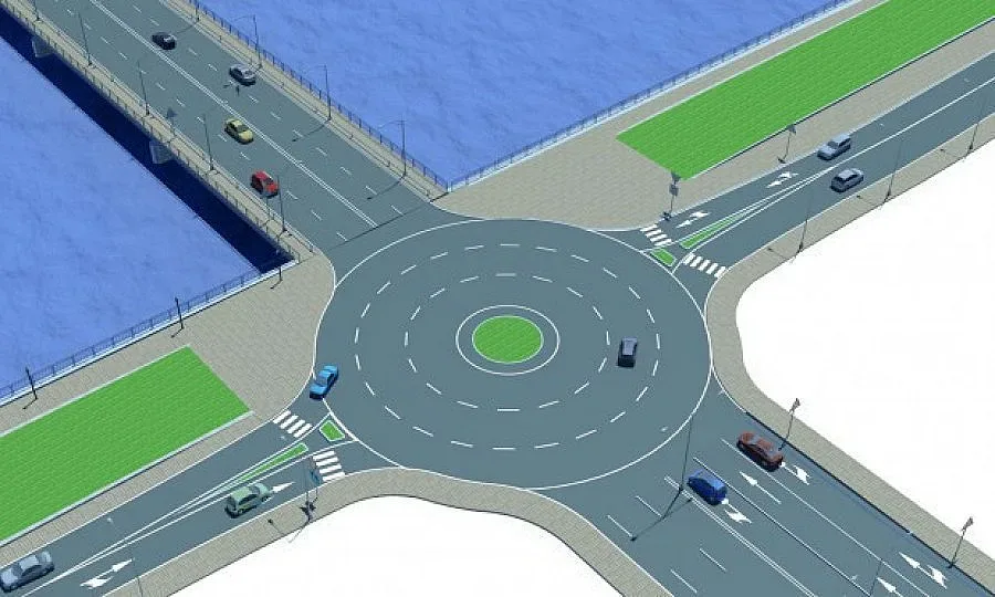 Изграждат в Пловдив кръстовище с фонтан