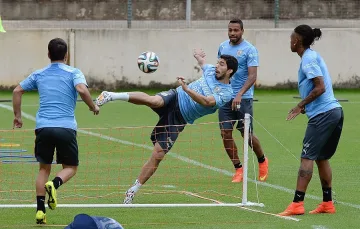 Луис Суарес тренира на пълни обороти