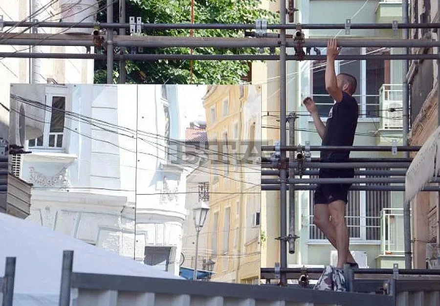 Огледало затвори улица в Пловдив