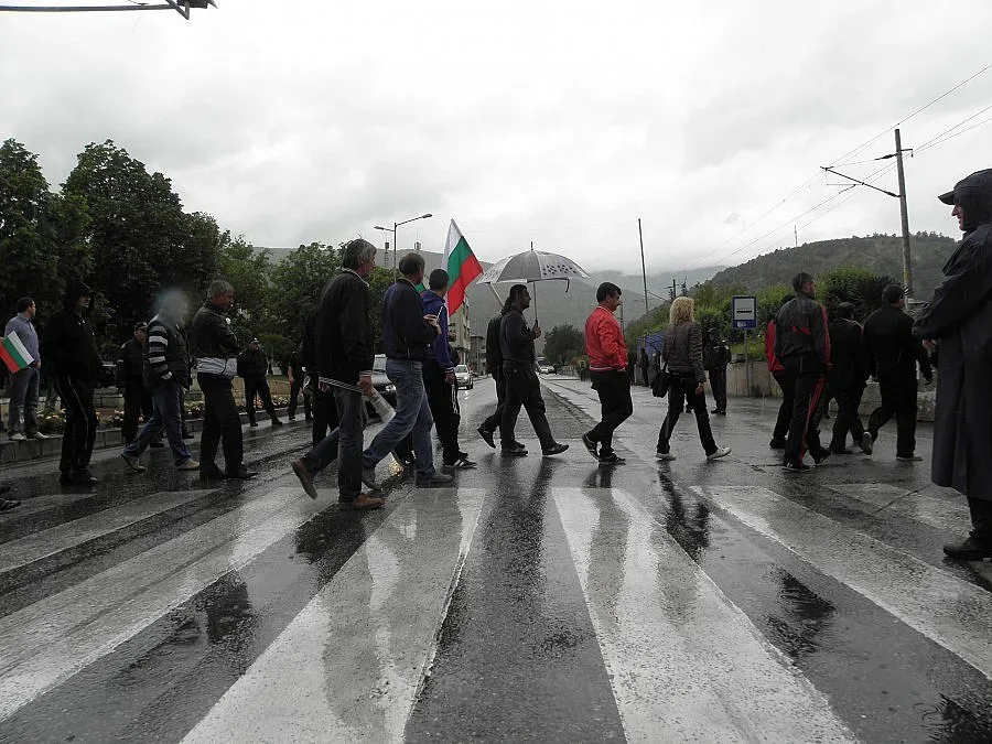 Протестното шествие на Е-79