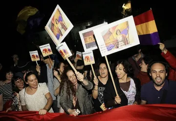Испания протестира след абдикацията на краля