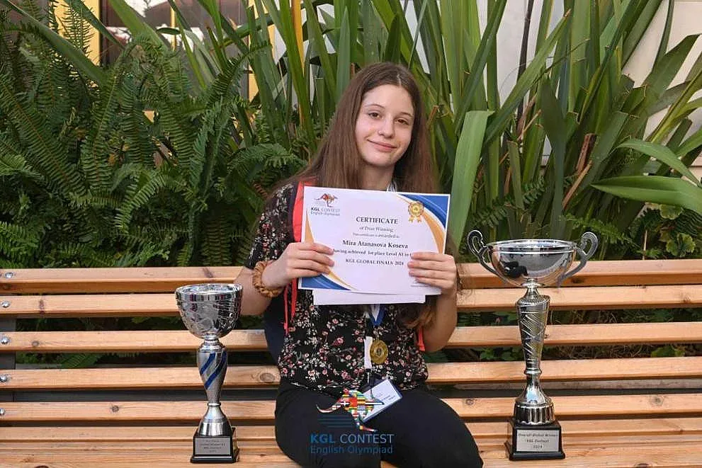 Гордост! Българска ученичка стана световен шампион