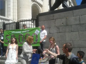 Чехкиня е 50 000 турист във "Free Sofia Tour"