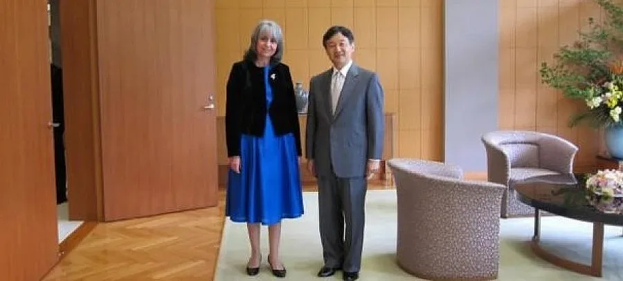 Попова се срещна с престолонаследника на Япония