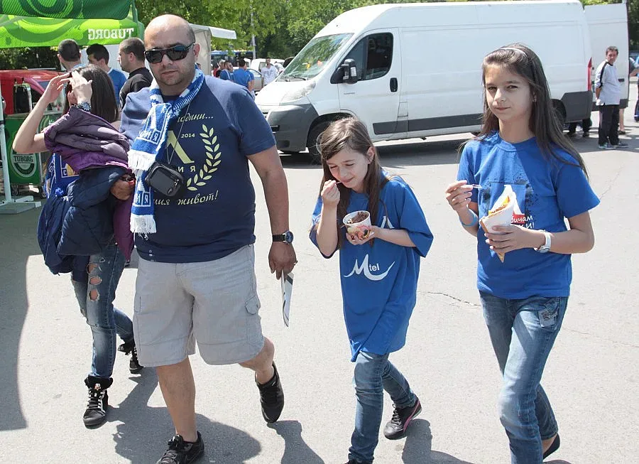 Шествия заляха София за 100 г. "Левски"