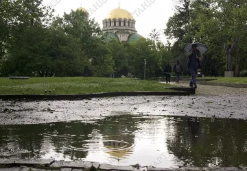 Езеро в центъра на Свищов след пороя
