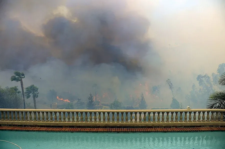 Огнен ад в Калифорния