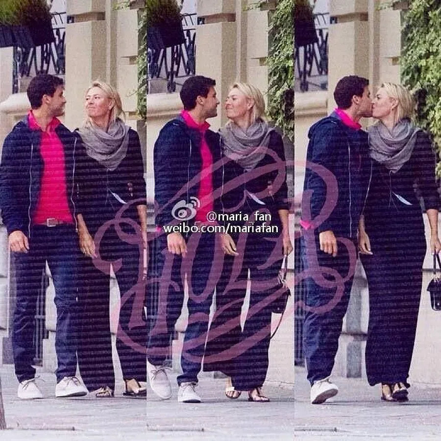 Гришо и Маша се целуват в Мадрид