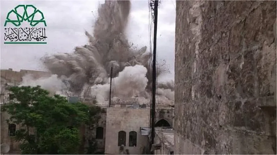 Сирийски бунтовници взривиха хотел Карлтон в Алепо