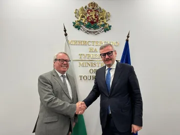 Министър Милошев и посланик Мейер на среща за привличане на френски туристи