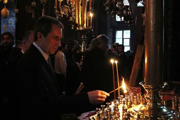 Орешарски посети манастира „Св. Великомъченик Георги-Зограф“ на Гергьовден