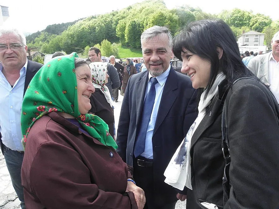 Владимир Уручев от ГЕРБ на гости на родопско село