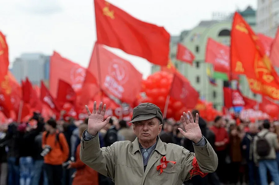 Първомайска манифестация в Москва