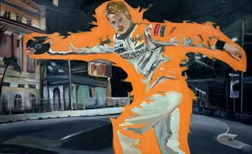 Българка нарисува Райконен