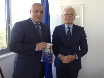 Борисов обсъди сътрудничество с Ханс-Герт Пьотеринг 