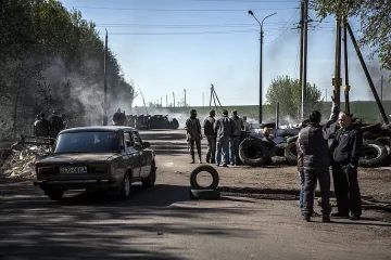 Български офицер сред заловените в Славянск?