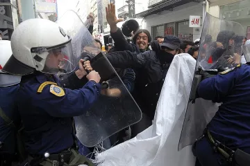 Над 20 000 протеста за 4 години в Гърция