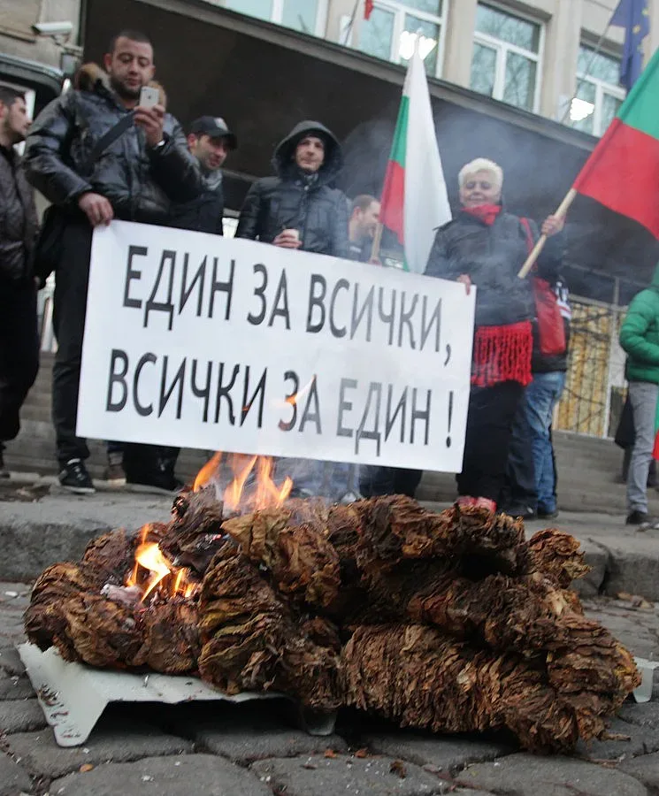 Тютюнопроизводителите отново вдигат протест