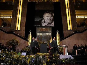 Жълтите пеперуди изпратиха Маркес