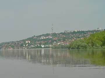 Светлинно шоу залива рибарската махала в Тутракан