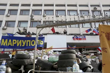 3-ма убити при щурм на поделение в Мариупол