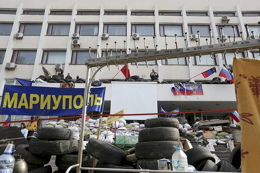 3-ма убити при щурм на поделение в Мариупол