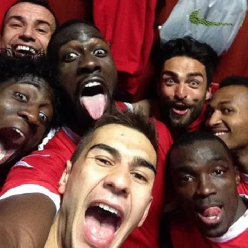 Селфи манията превзе и съблекалнята на ЦСКА