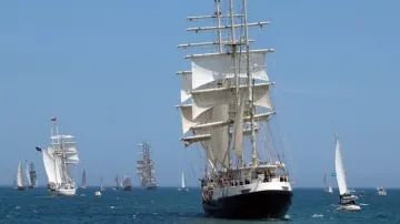 55 офицери за връзка на регатата „Тол Шипс”