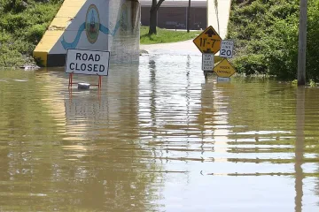 Обилни дъждове оставиха Алабама под вода