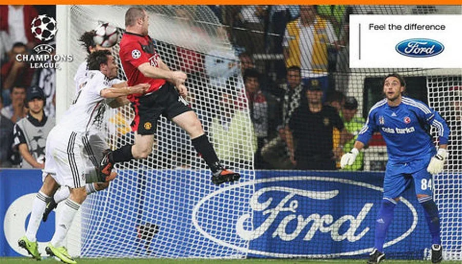 След над 20 г. спонсорство "Форд"  се разделя с Шампионската лига