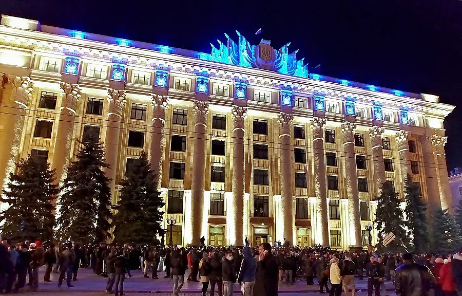 Освободиха областната администрация в Харков 