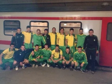 "Добруджа" с влак до Банско