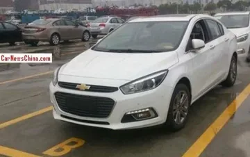 Новият Chevrolet Cruze без маскировка