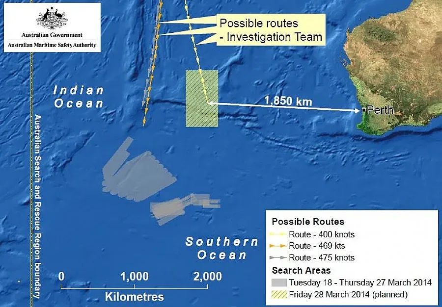 Нито една отломка не е от боинга