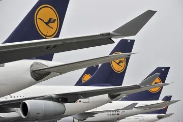 Стачка анулира 3800 полета на Lufthansа 
