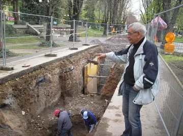 Откриха средновековна черква покрай нов ВиК