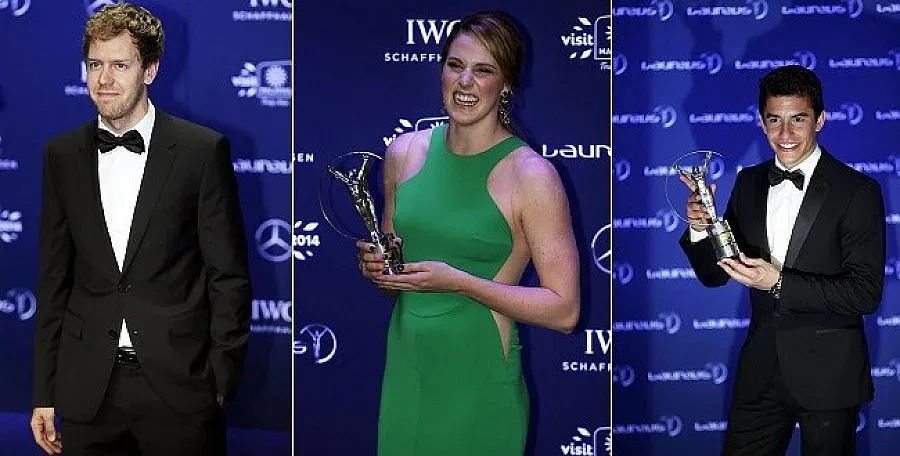 Себастиан Фетел и Миси Франклин са спортистите на 2013