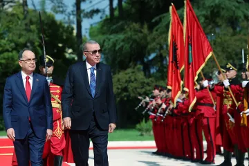Ердоган открива най-голямата джамия на Балканите