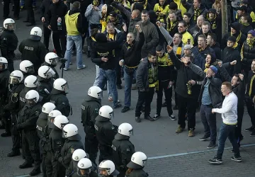 Само един пострадал след дербито на Рур