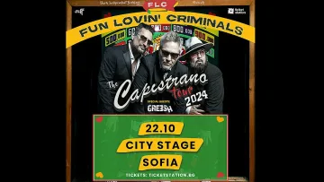 На 22 октомври GREESH ще подгрява любимите Fun Lovin' Criminals в София