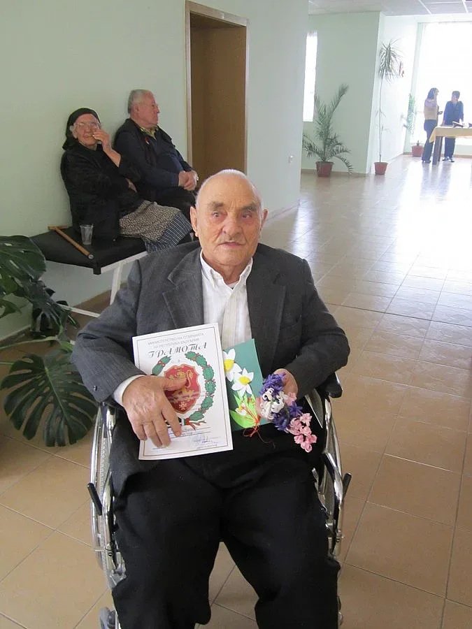 Почетна грамота за 100-годишен. ветеран от войната 