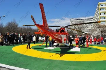 Пуснаха летящата линейка в Бургас