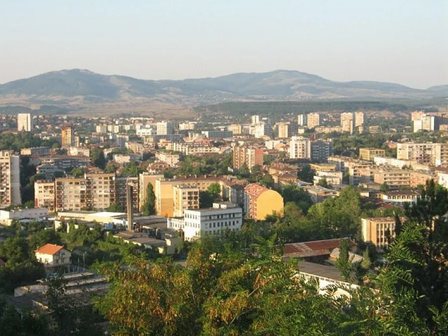 Свирят Бах на гайди в Перник