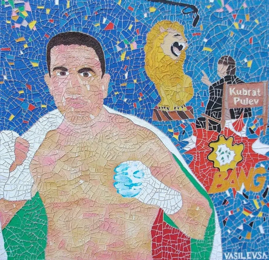 Кличко vs. Кобрата и в рисуването