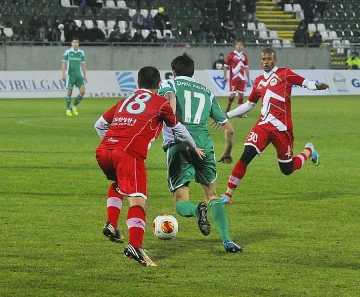 Лудогорец писа пет на Пирин след почивката