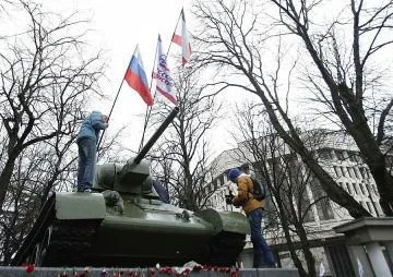 Руски флаг над Крим