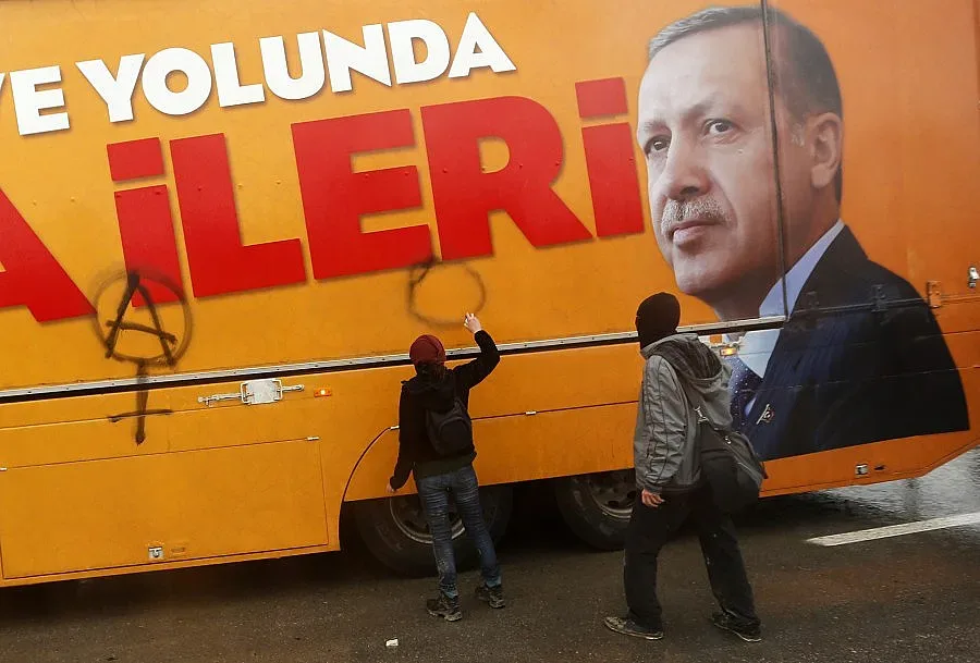 Изтече нов запис на Ердоган