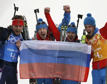 Биатлонът изми срама на Русия