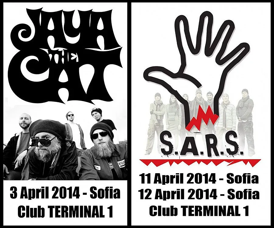 Jaya The Cat и S.A.R.S. забиват отново у нас през април